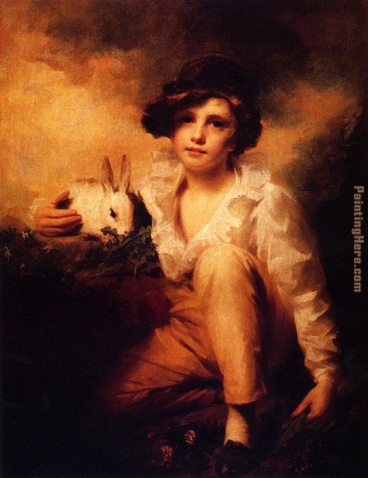 Boy And Rabbit painting - Sir Henry Raeburn Boy And Rabbit art painting